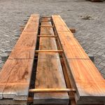 8x Mora Hardhouten Balken Fijnbezaagd, 50x300mm, Lengte 400cm